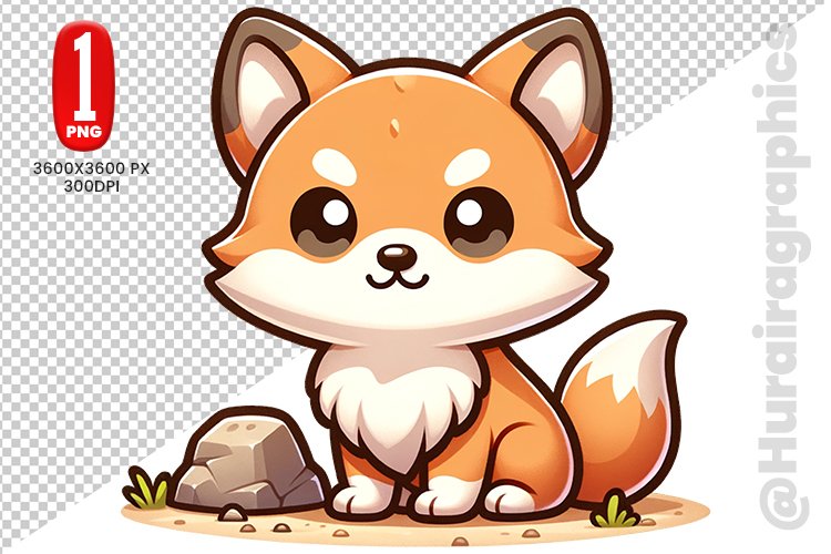 Cute Fox Clipart