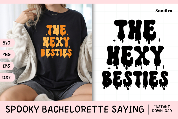 Spooky Bachelorette Party Saying SVG | The Hexy Besties