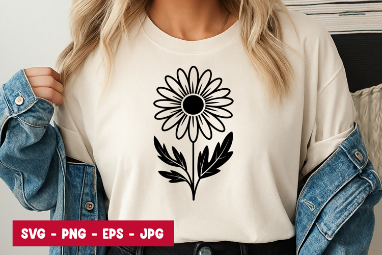 Daisy Flower SVG PNG