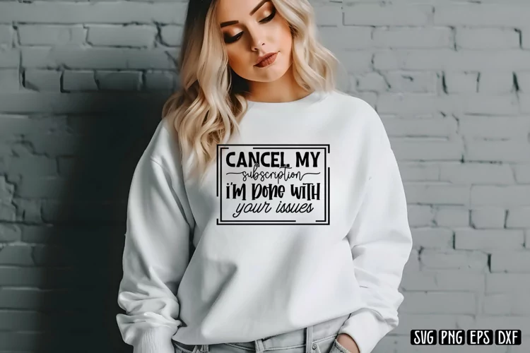 Cancel my subscription i'm done with your issues SVG
