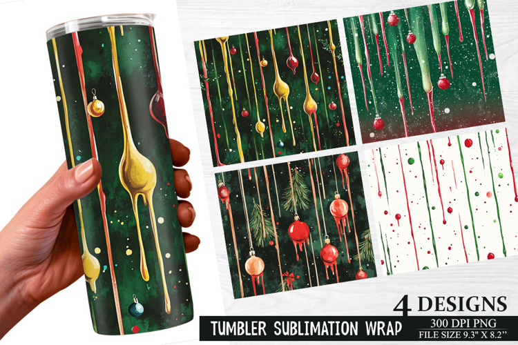 Christmas Tumbler Wrap Image 13