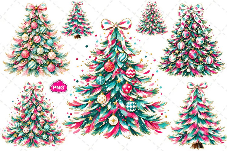 Merry Christmas PNG, Christmas Trees PNG, Christmas Shirt