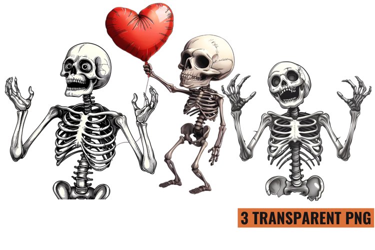 Skeleton Clipart Image 17