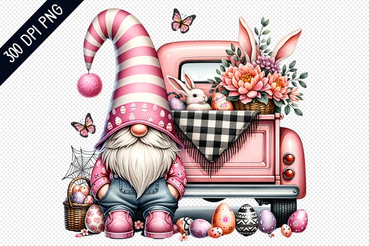 Easter Gnome Clipart Image 8