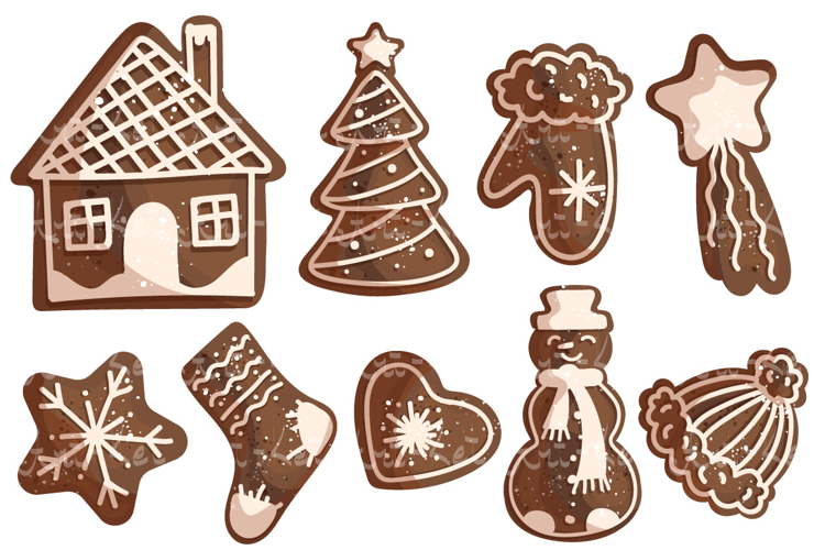 Gingerbread Clipart Image 6