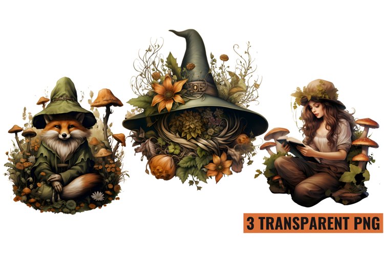 Witch Clipart Image 9