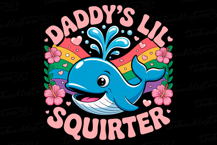 Daddys Lil Squirter svg | Fathers day Svg | Svg Files