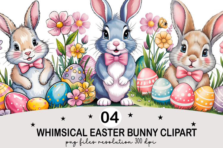 Easter Bunny Clipart Watercolor Bunny png