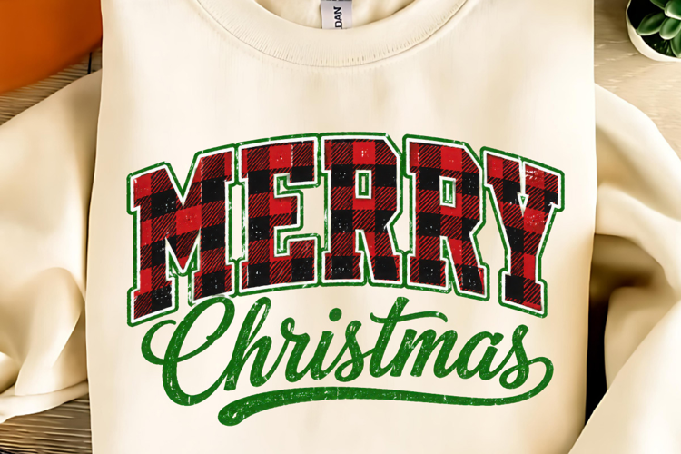 Merry & Bright PNG, Trending Christmas PNG, Merry Christmas