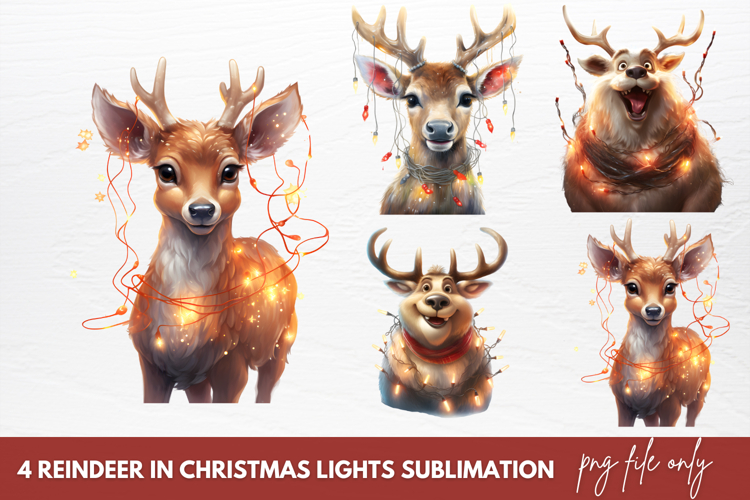 Reindeer Clipart Image 7