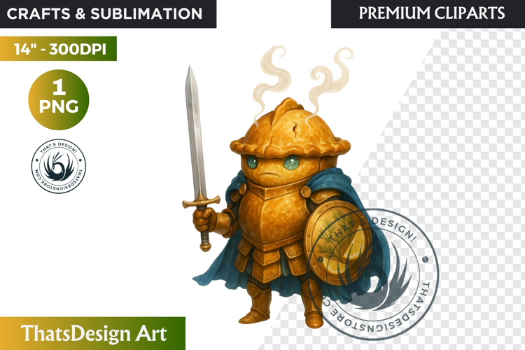 Fantasy Food Characters RPG Clipart PNG Graphics