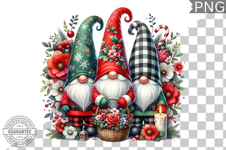 Christmas Gnome Clipart Image 23
