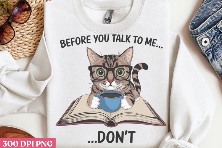 Funny Cat Svg Image 19