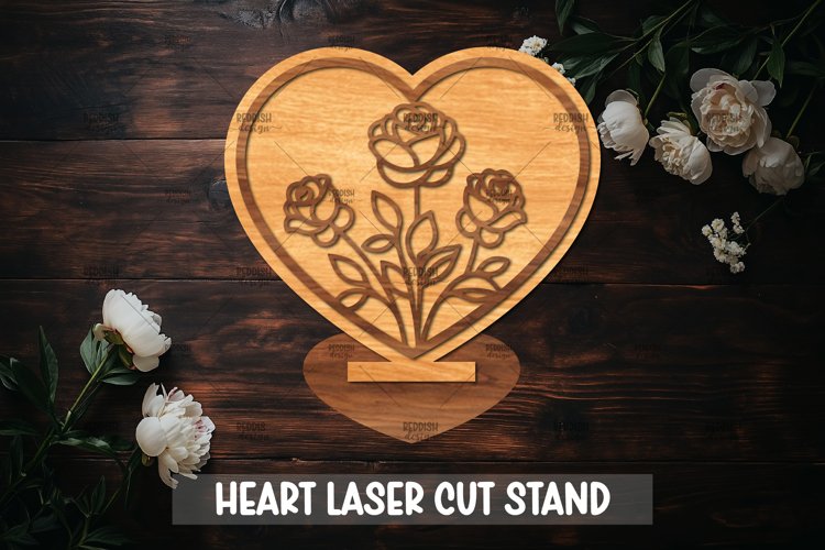 Valentine Laser Cut Stand I Valentine Home Decor
