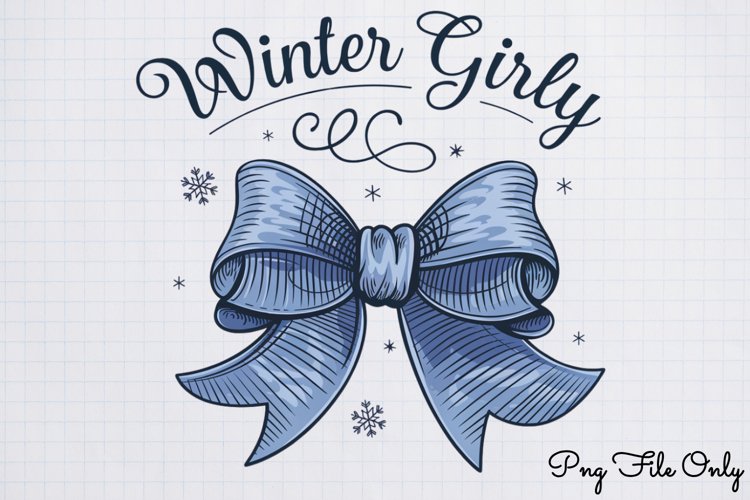 Cozy Winter Sublimation Clipart PNG