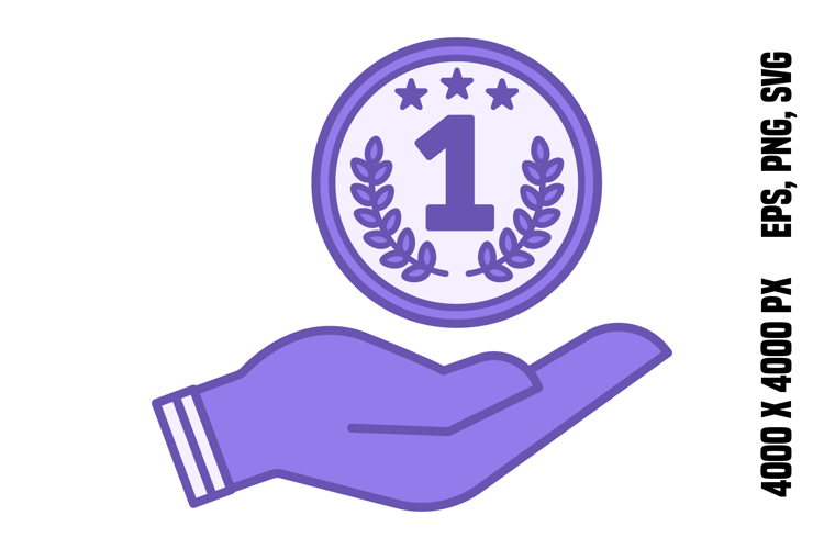 Colored Achievement Icon