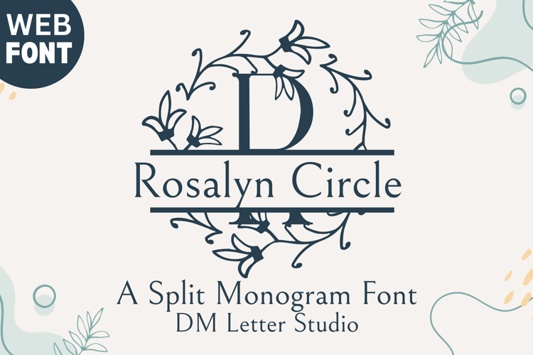 Circle Font Image 7