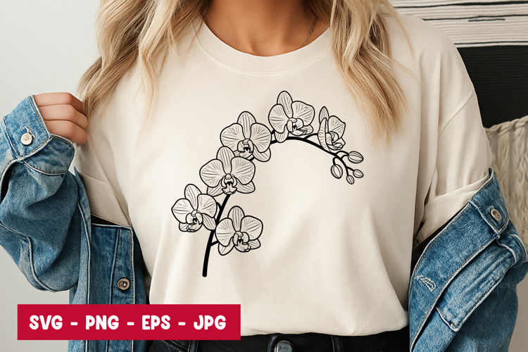 Floral Branch SVG PNG