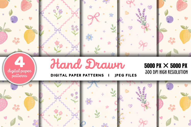Seamless Pattern Background Image 6