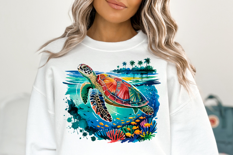 Cute Turtle Svg Image 6