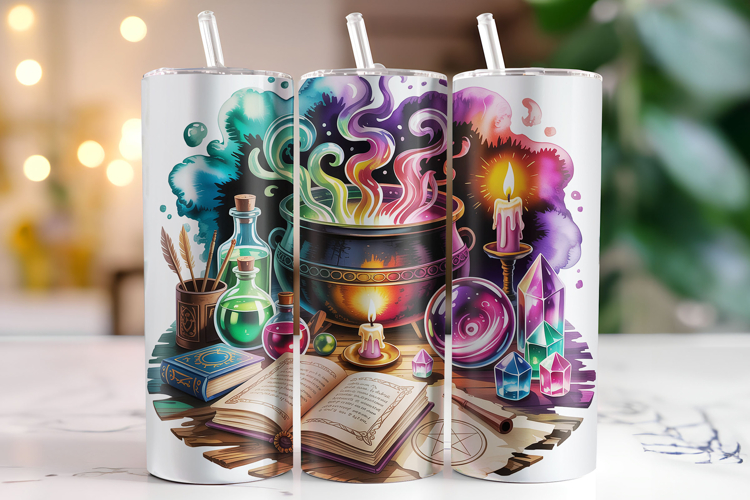 Halloween Tumbler Wrap | Sublimation | Tumblers