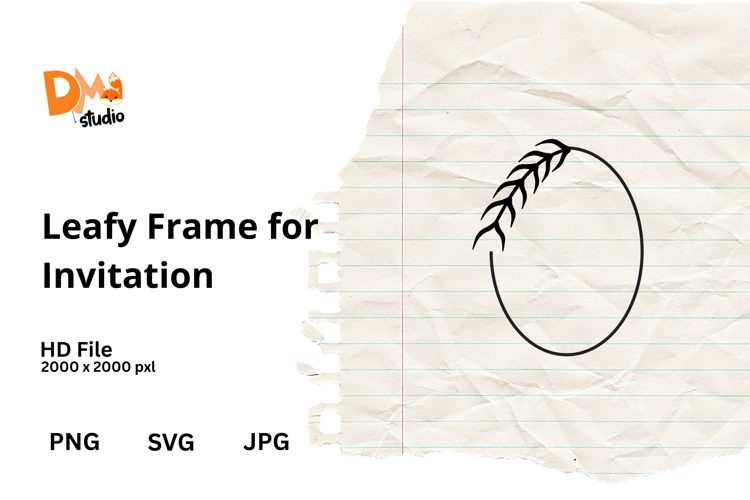 Leaf Outline Clipart Image 24