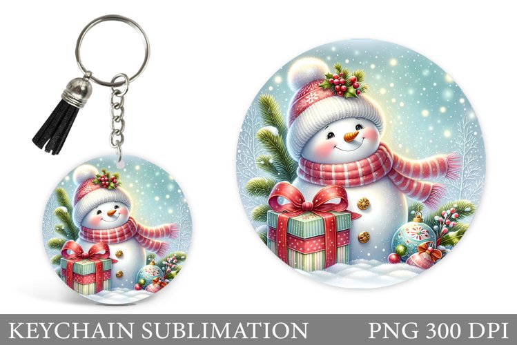 Cute Snowman Clipart Image 8