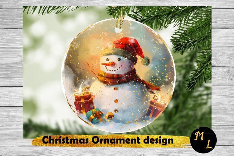 Christmas Snowman Clipart