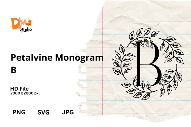 Petalvine Monogram