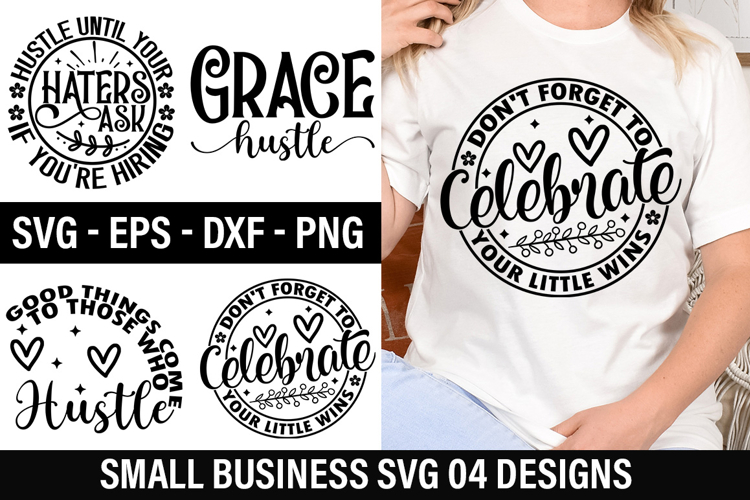 Business SVG Design - Hustle until your haters ask if you