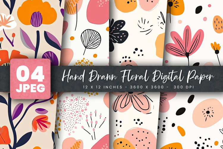 Floral Seamless Pattern Image 15