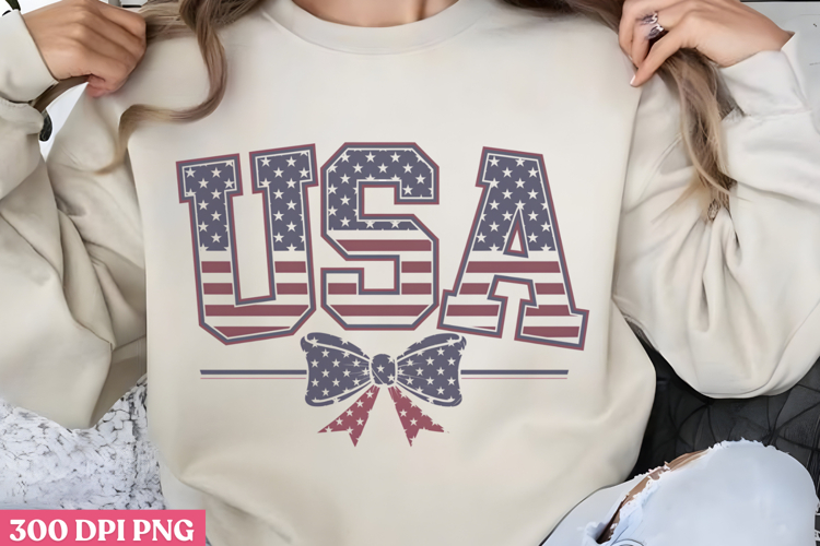 USA PNG, 4th Of July Sublimation PNG
