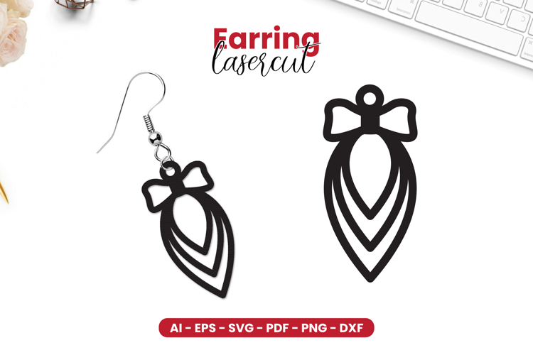 Earring LaserCut - Lasercut File