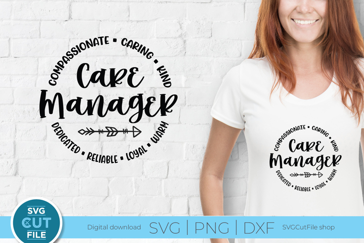 Care Manager SVG, an svg for cutting machine crafters