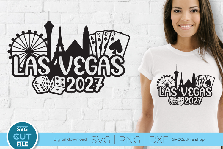 Las Vegas SVG - 2027 Las Vegas NE Girls Trip or Vacation