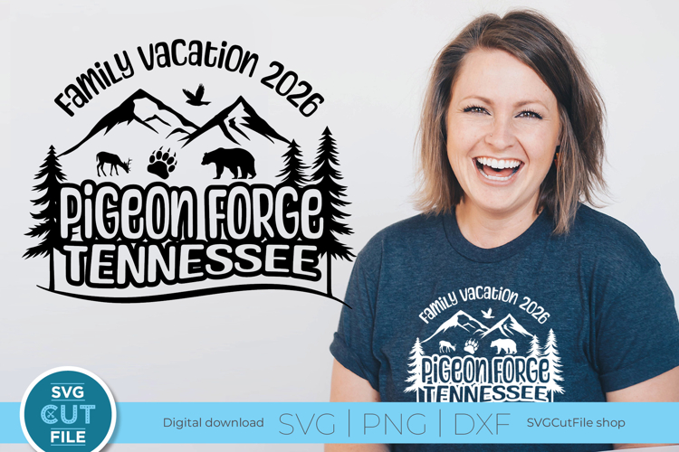 2026 Pigeon Forge, TN SVG for a Trip or Vacation