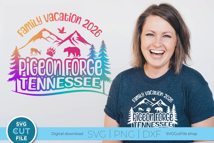 2026 Pigeon Forge, TN SVG for a Trip or Vacation