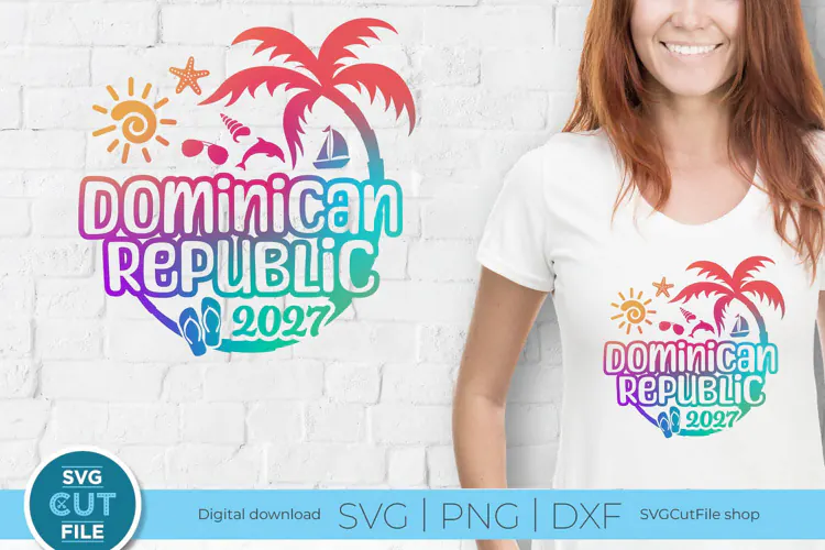 2027 Dominican Republic svg - DR Vacation or Trip Design