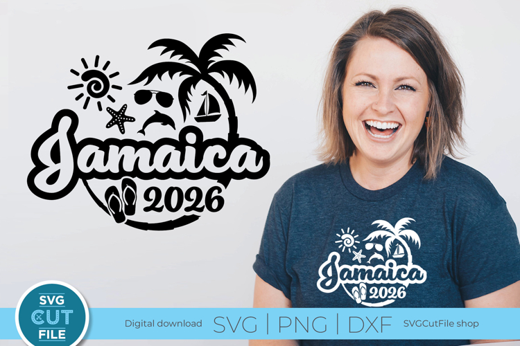 2026 Jamaica svg - Jamaica Vacation or Trip Design