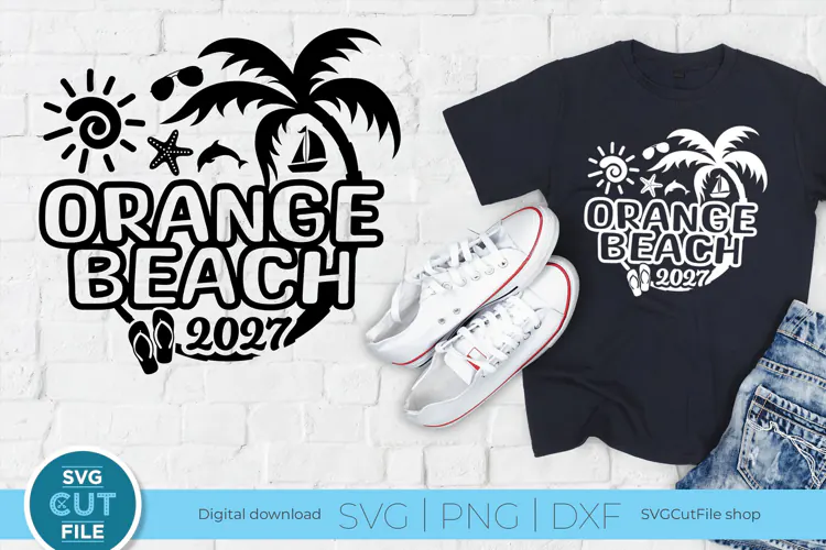 2027 Orange Beach svg -Orange Beach Alabama Vacation or Trip