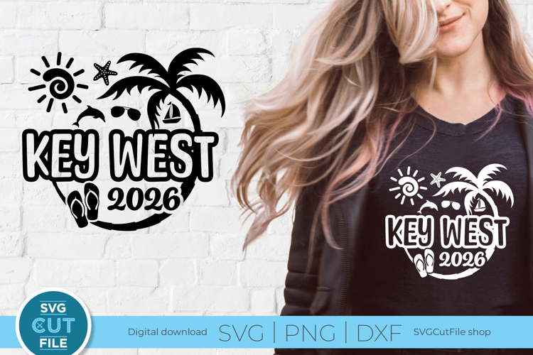 2026 Key West svg - Key West Florida Vacation or Trip