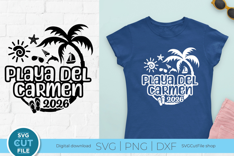 2026 Playa Del Carmen svg - Great for a Mexico vacation