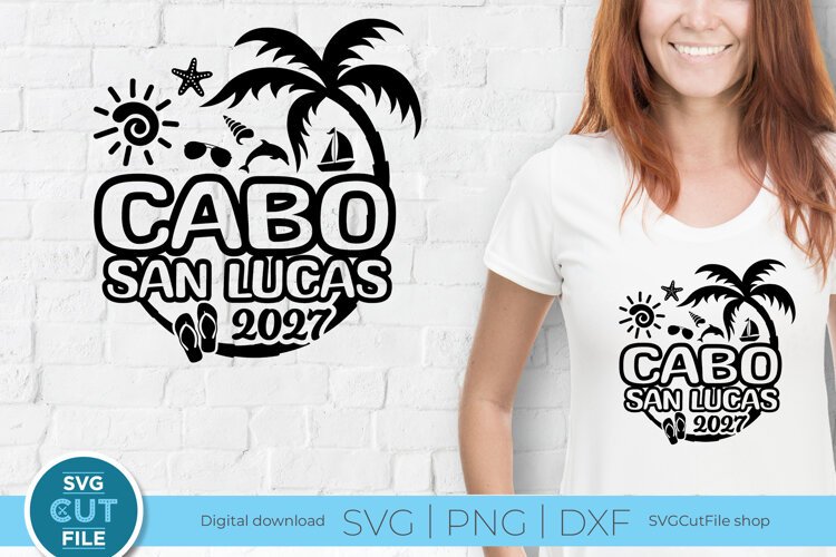 2027 Cabo San Lucas svg - Cabo Mexico Vacation or Trip example image 1