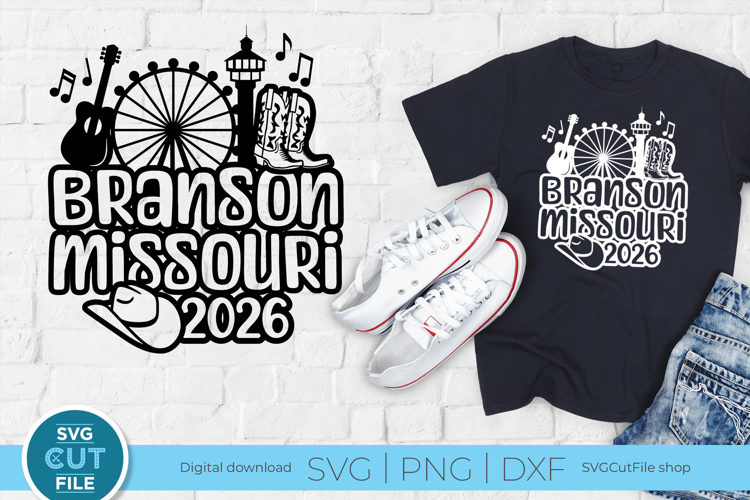 2026 Branson SVG for a Branson Missouri Trip or Vacation
