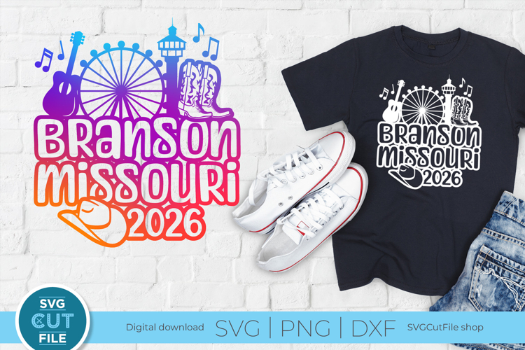 2026 Branson SVG for a Branson Missouri Trip or Vacation