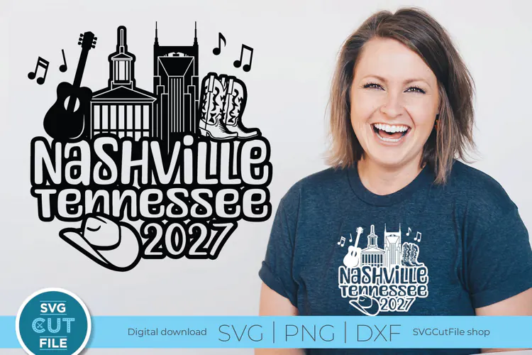 2027 Nashville svg - Nashville TN Family vacation or Trip