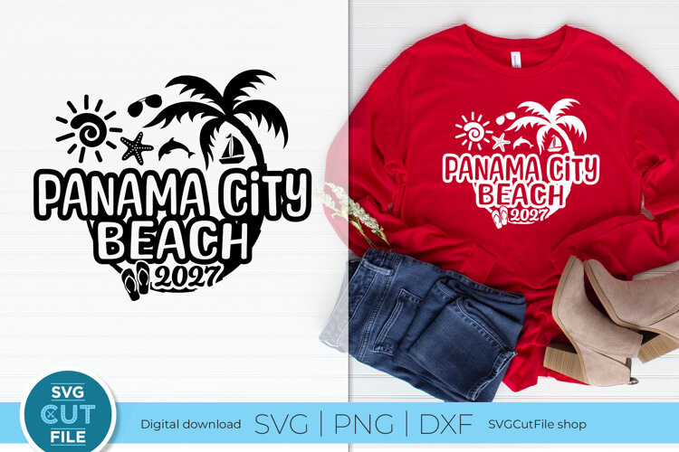 2027 Panama City Beach svg - Panama City Vacation or Trip example image 1