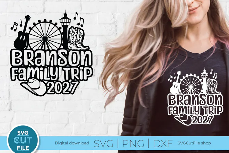 2027 Branson Family Trip SVG for a Branson Trip or Vacation