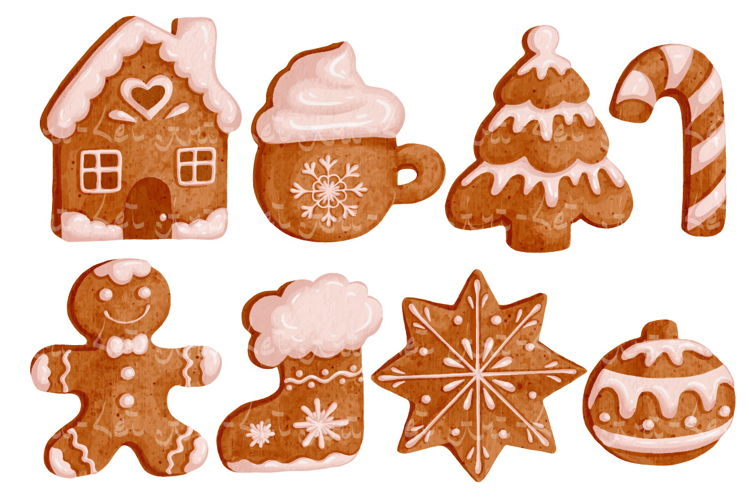 Gingerbread Clipart Image 9