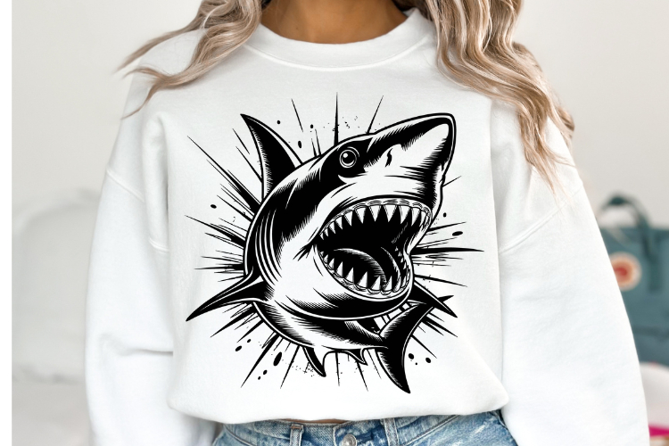 Shark Silhouette Image 18